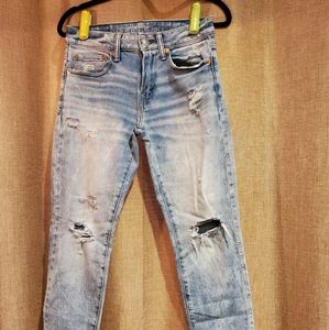 American eagle Airflex men's distressed jeans